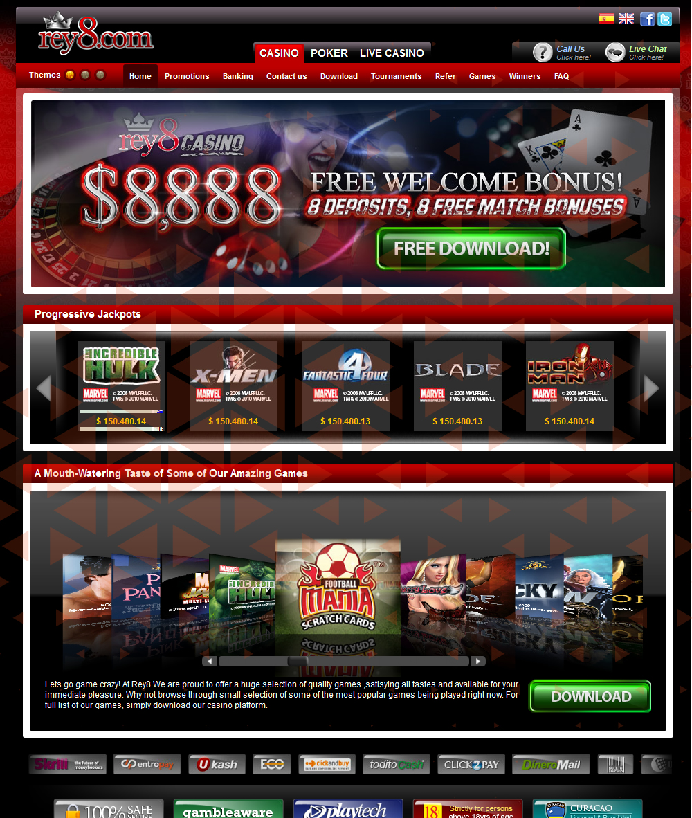 Rey8.com Casino Online